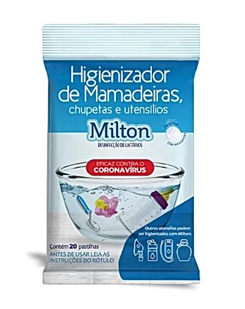 Milton Higienizador de Mamadeiras e Chupetas - 20 pastilhas