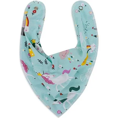 Babador Bandana Tecido Duplo Gumii – Unicórnio