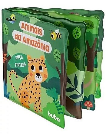 Livrinho De Banho Animais Da Amazônia Buba