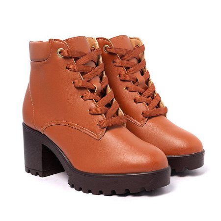 Bota Feminina Coturno Vizzano Original - Rastafari Outlet - Roupas e  Acessorios