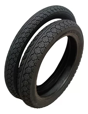Par Pneus Biz 100 Biz 125 Pop 100 110 60/100-17 + 80/100-14
