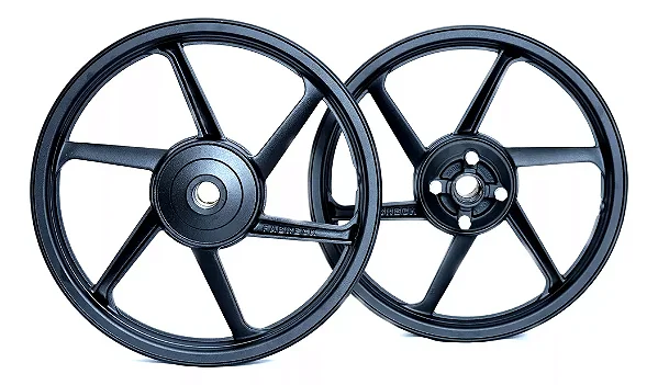 Par Roda Liga 6 Palitos Titan Fan Cg 125cc 2009-2018 Tambor