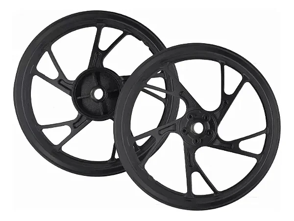 Rodao Par Liga Leve Pé Galinha Titan 125 2000 Freio A Disco