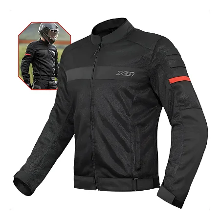 Jaqueta X11 Super Air Masculina Proteção Motociclista Verão