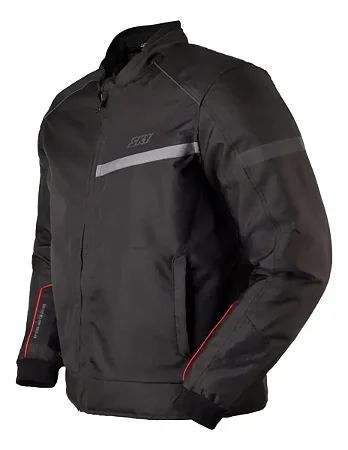 Jaqueta Motociclista Sky R Nylon Impermeável Com Proteção Unissex