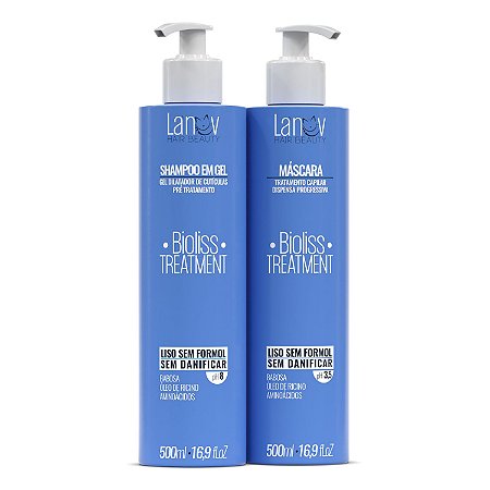 Bioliss Treatment Liso Sem Formol + Shampoo de BRINDE