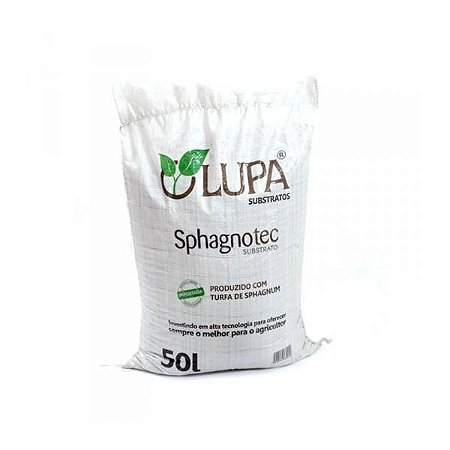 Substrato de Turfa Sphagnum com Perlita (50% cada) - Lupa Substratos