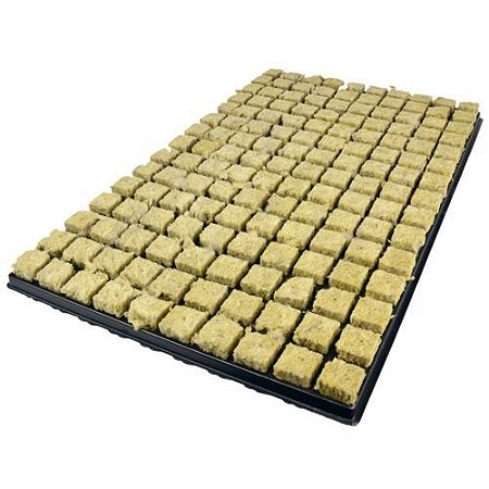 Bandeja de Lã de Rocha Stone Wool Tray  2,5 x 2,5 x 4 cm Cultilene