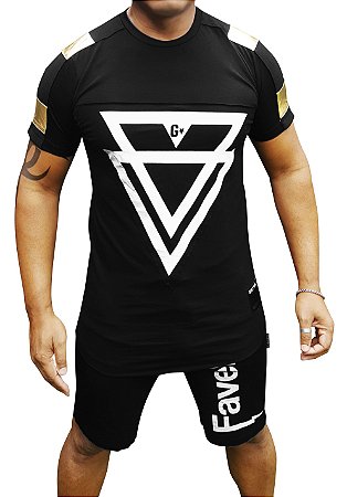 Camiseta Brasão preta