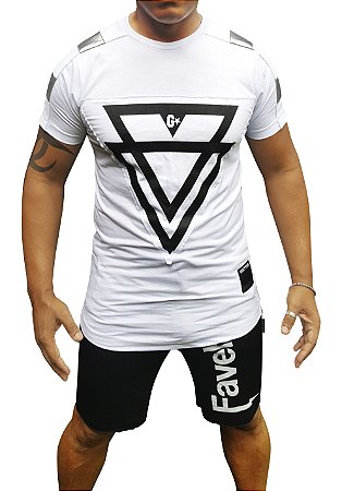 Camiseta Brasão Branca