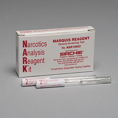 Reagente NARK Marquis (Alcaloides de ópio) SKU: NAR10002