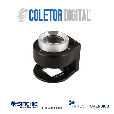 Lupa Conta-fios 20x Leds Bco E Uv