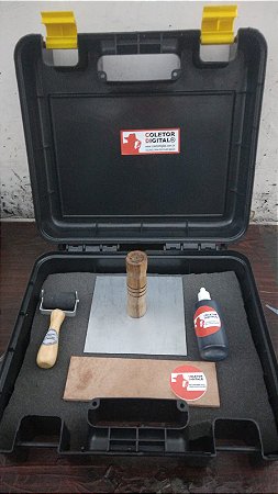 kit para coleta de impressão digital com maleta  codigo 2766