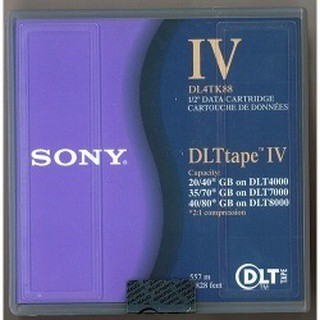 Fita Backup 20gb A 80gb Sony Dl4tk88 Dlt Tape Iv Original