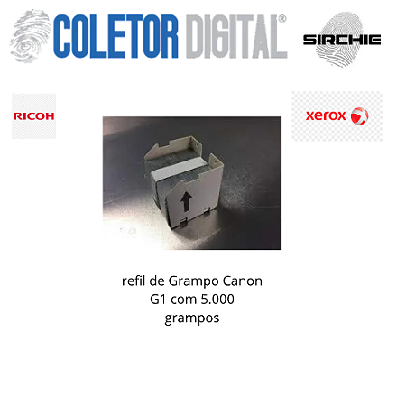 refil de Grampo Canon G1 com 5.000 grampos