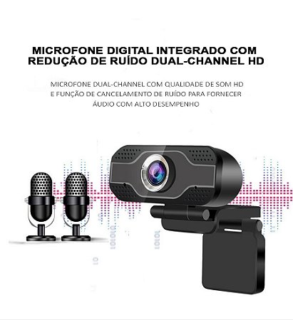 WEBCAM FULL HD 1080P COM MICROFONE FTW3518