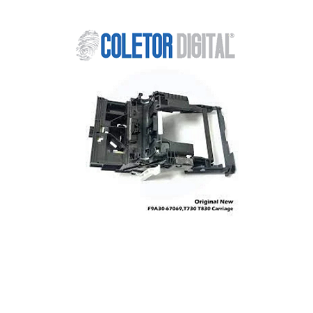 Original Novo CQ893-60077 F9A30-67069 Conjunto do Carro Para HP DesignJet T120 T520 T525 T125 T130 T530 T730 T830 T630 T650