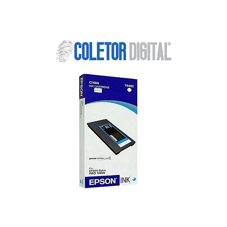 Tinta Original Cyan Epson Stylus Pro 10600/T5492 500ml