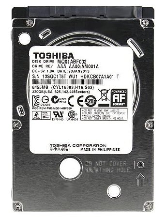 Disco Rígido Interno  Toshiba Series Mq01abf032 230gb