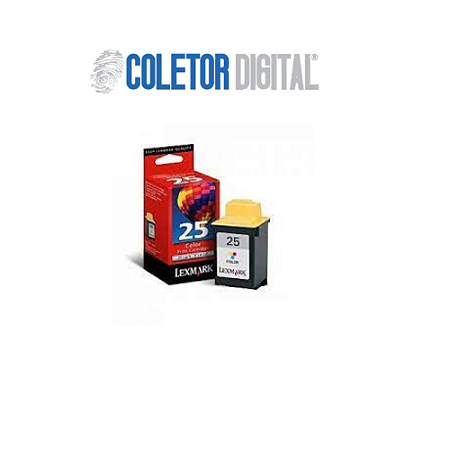 Cartucho Lexmark 25 Tricolor 15m0125 Original