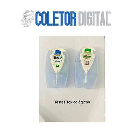 Kit para Teste de Drogas cocaina,maconha (kit com 2 testes) Pronta Entrega