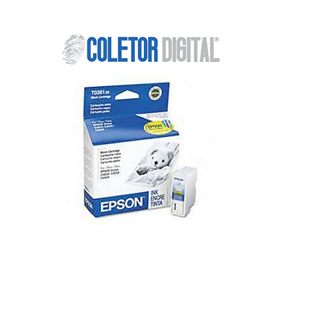 Cartucho de tinta preta Epson T036120