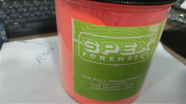 Pó latente vermelho claro vivo  5g spex forensics