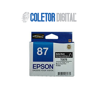 Tinta preta fosca Epson T0878