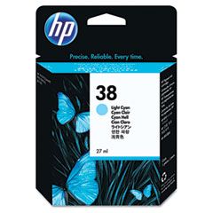 TINTA HP C9418A (HP 38), CIANO CLARO  C9418A