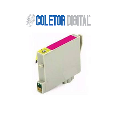 Compatível: Cartucho de Tinta Epson TO82620 82N 82 para Epson Stylus Photo R270 R290 RX590 RX610 / Magenta Light 14ml