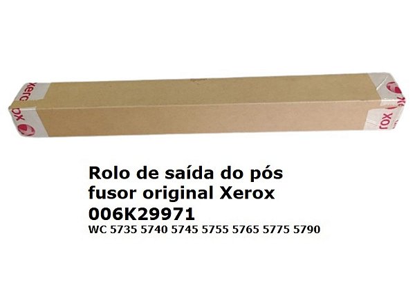 rolo de saída do pós-fusor original 006k29971