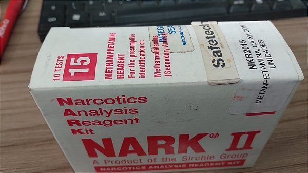 Reagente NARK II Metanfetamina/MDMA NARK20015