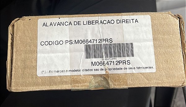 Alavanca de liberação de pressão genuína Ricoh M066-4712 - direita