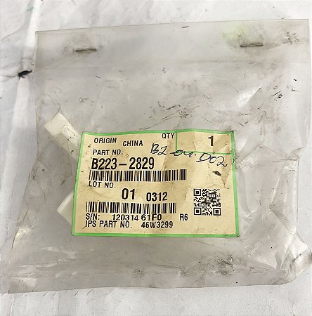 Suporte de guia do rolo de alimentação genuíno Ricoh B223-2829 para Ricoh PB3000