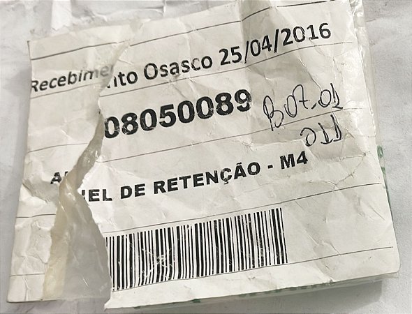Anel de retenção Ricoh-M4 8050089