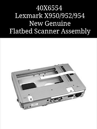 Conjunto de scanner de plataforma 40X6554-Lexmark X950/952/954