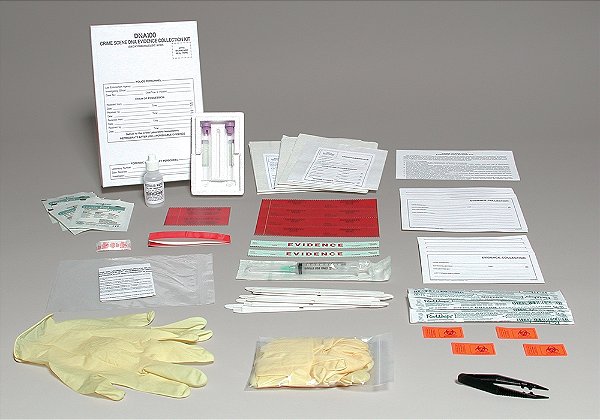 Kit de coleta de evidências de DNA da cena do crime DNA100