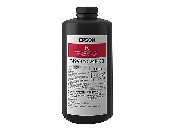 T49V8 Garrafa de Tinta Epson UltraChrome UV para Sc-v7000 Magenta 1000 ml  Original