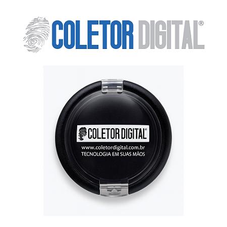 Coletor de Impressão Digital cerâmica modelo 2549-A Redondo Para 1500 coletas.