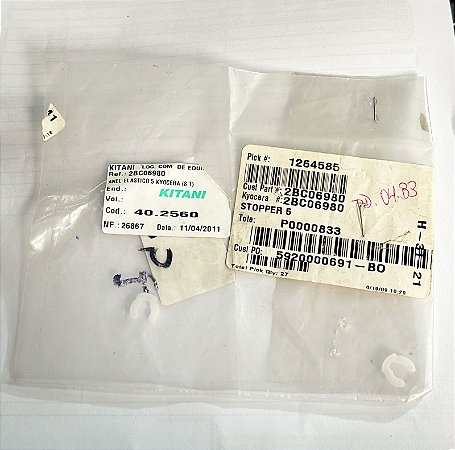 ANEL ELASTICO 5 DA IMPRESSORA  KYOCERA 2BC06980