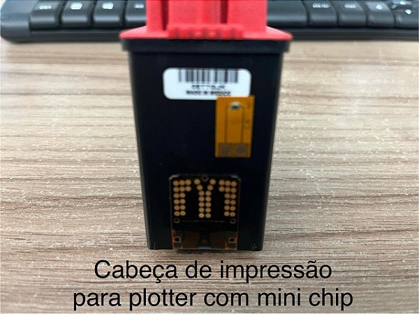 Cabeça de impressão para plotter com mini chip para uso de várias plotter