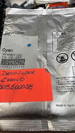 Revelador Cyan Xerox Versant 80/180 - 505S00038