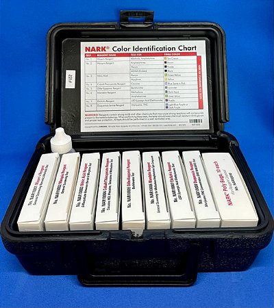 Kit de reagente para análise de narcóticos - SIRCHIE NAR100