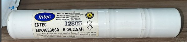 bateria para lanterna forenses 12605 (6.0v) (2.5ah)