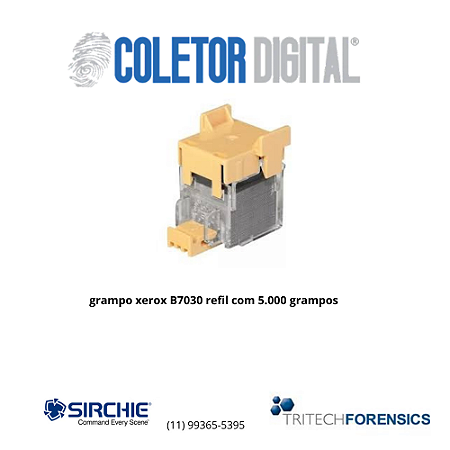 grampo xerox B7030 refil com 5.000 grampos