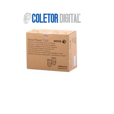 Toner Xerox Phaser 7100 Magenta 106r02610 Original