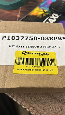 P1037750-038 - Kit de sensor de saída Zebra ZXP7