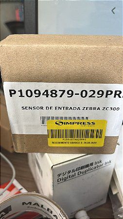 SENSOR DE ENTRADA DE CARTÃO Zebra - P1094879-029