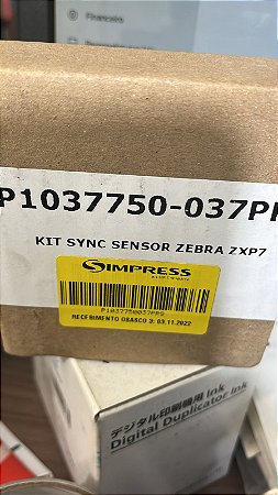P1037750-037 - Kit de sensor de sincronização Zebra ZXP7