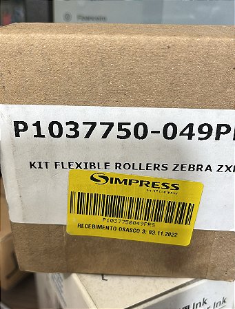 P1037750-049 - Kit de rolo flexível Zebra ZXP7